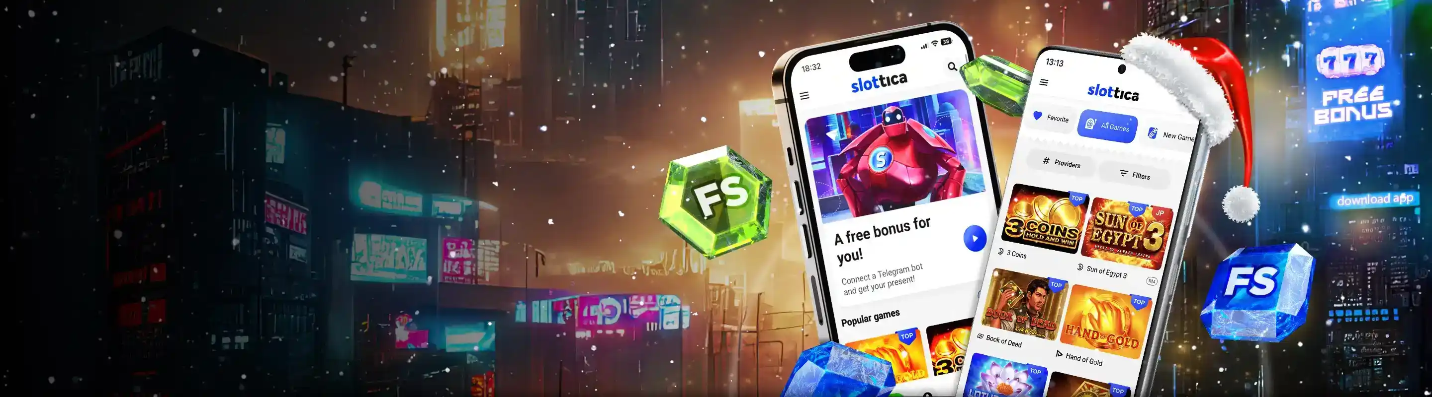 Slottica Casino – бездепозитный бонус
